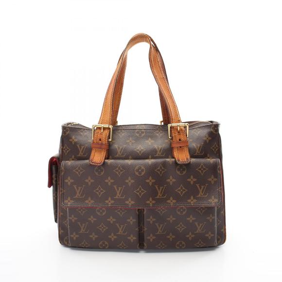 Louis Vuitton Monogram brown Leather Multiplicite handbag - Picture 1 of 7
